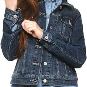 Levi Jean Jacket Womens Large in Blue/Denim
